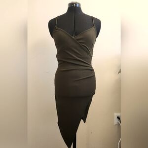 Bodycon Pseudo-wrap dress